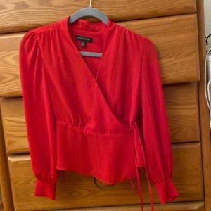 NWOT banana republic wrapped shirt